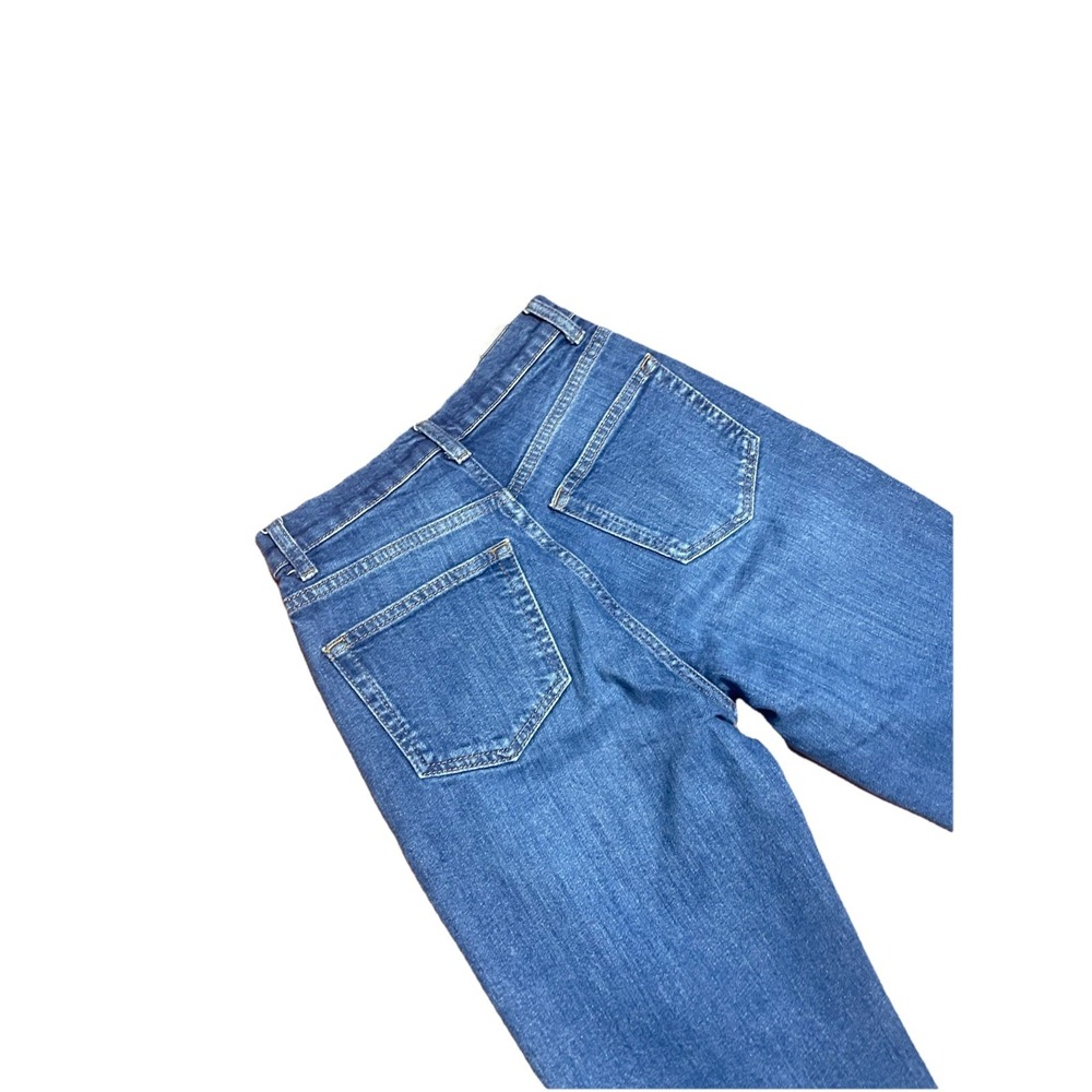 Reformation Wilder High Rise Wide Leg Cropped Jeans Salinas Size 24 Preppy - Picture 7 of 13